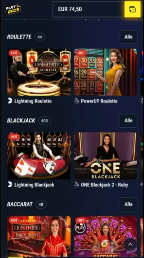 PLAYBAZE Casino Uden ROFUS